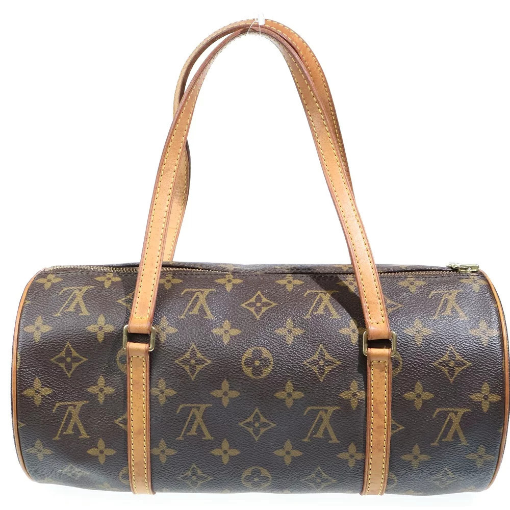 Louis Vuitton Brown Handbag Monogram Leather Papillon